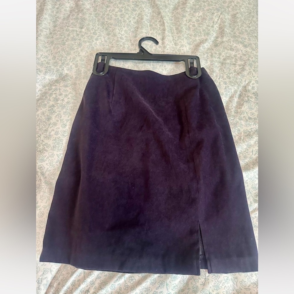 Dress Barn Maroon Skirt